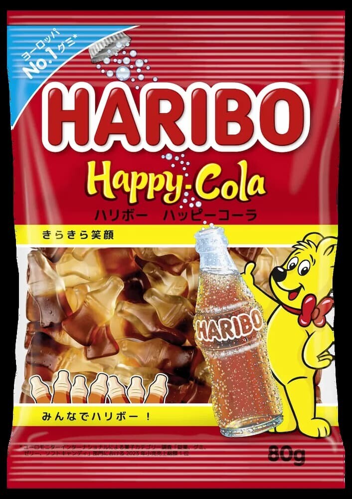 ハリボーのハッピーコーラ商品